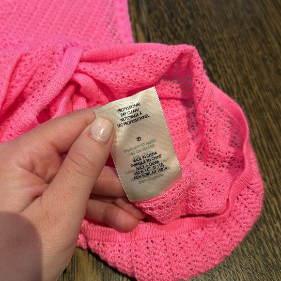 Alice + Olivia Tie-Front Tank Top - Picture 8 of 8